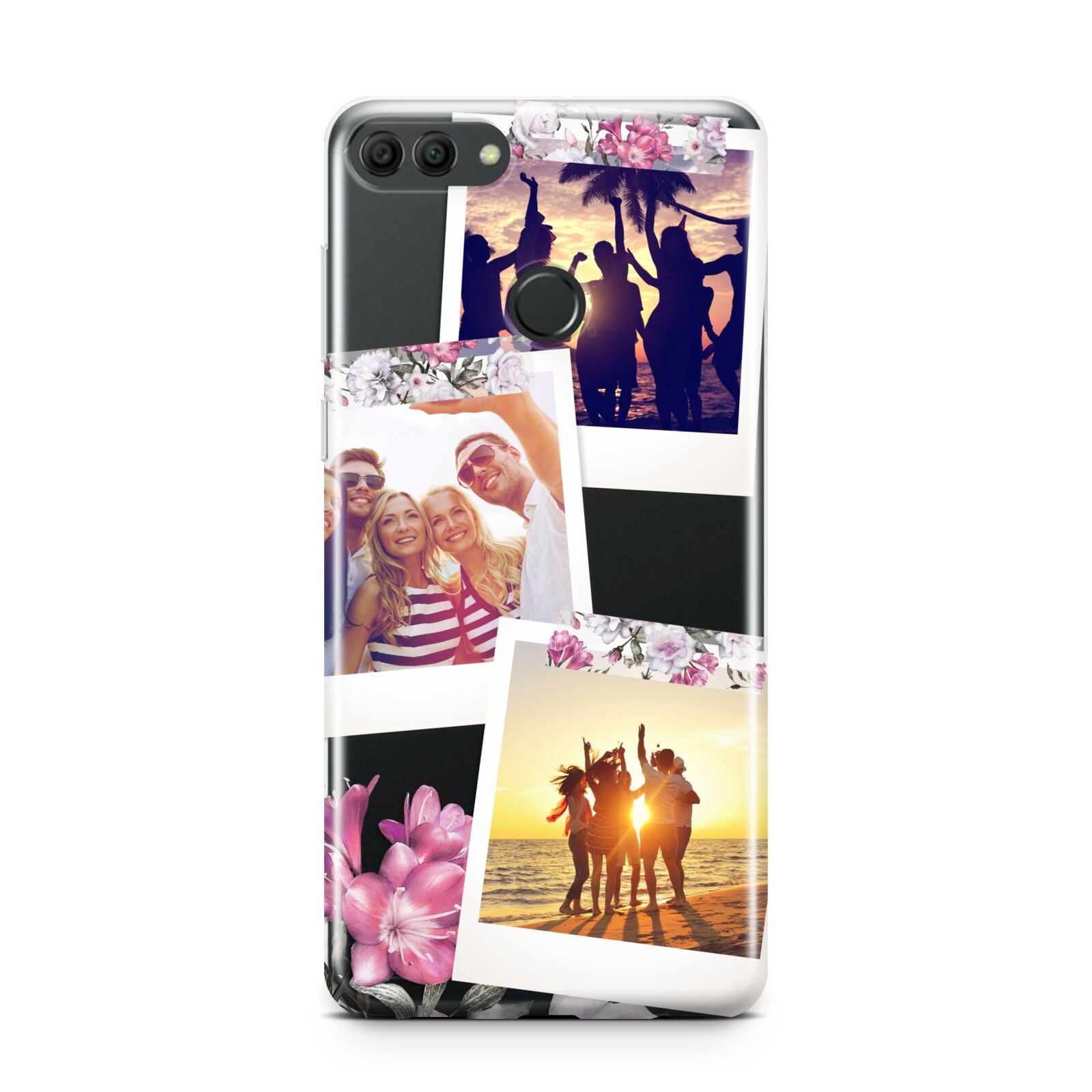 Floral Photo Montage Upload Huawei Y9 2018