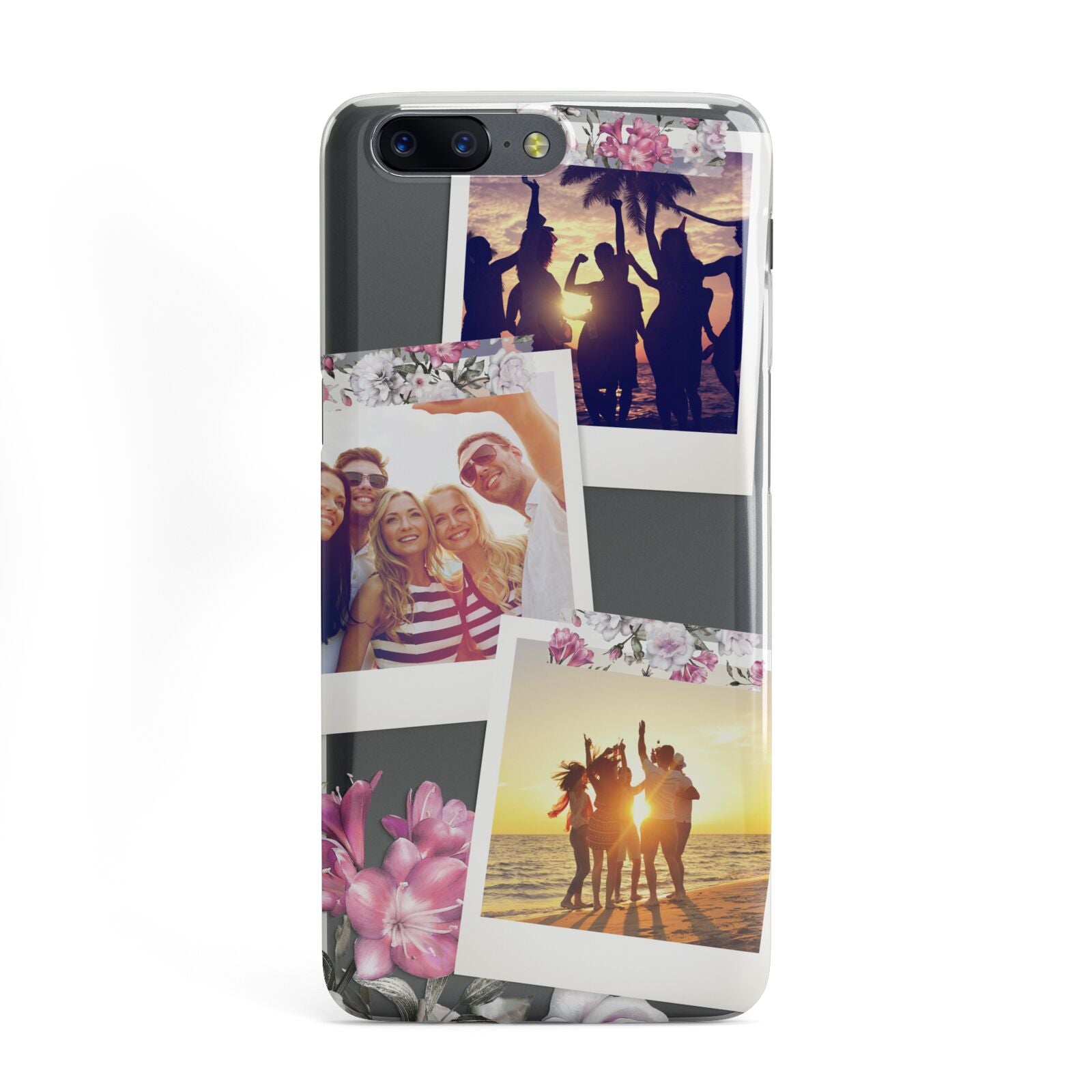 Floral Photo Montage Upload OnePlus Case