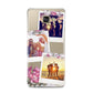 Floral Photo Montage Upload Samsung Galaxy A3 2016 Case on gold phone
