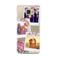 Floral Photo Montage Upload Samsung Galaxy A7 2016 Case on gold phone
