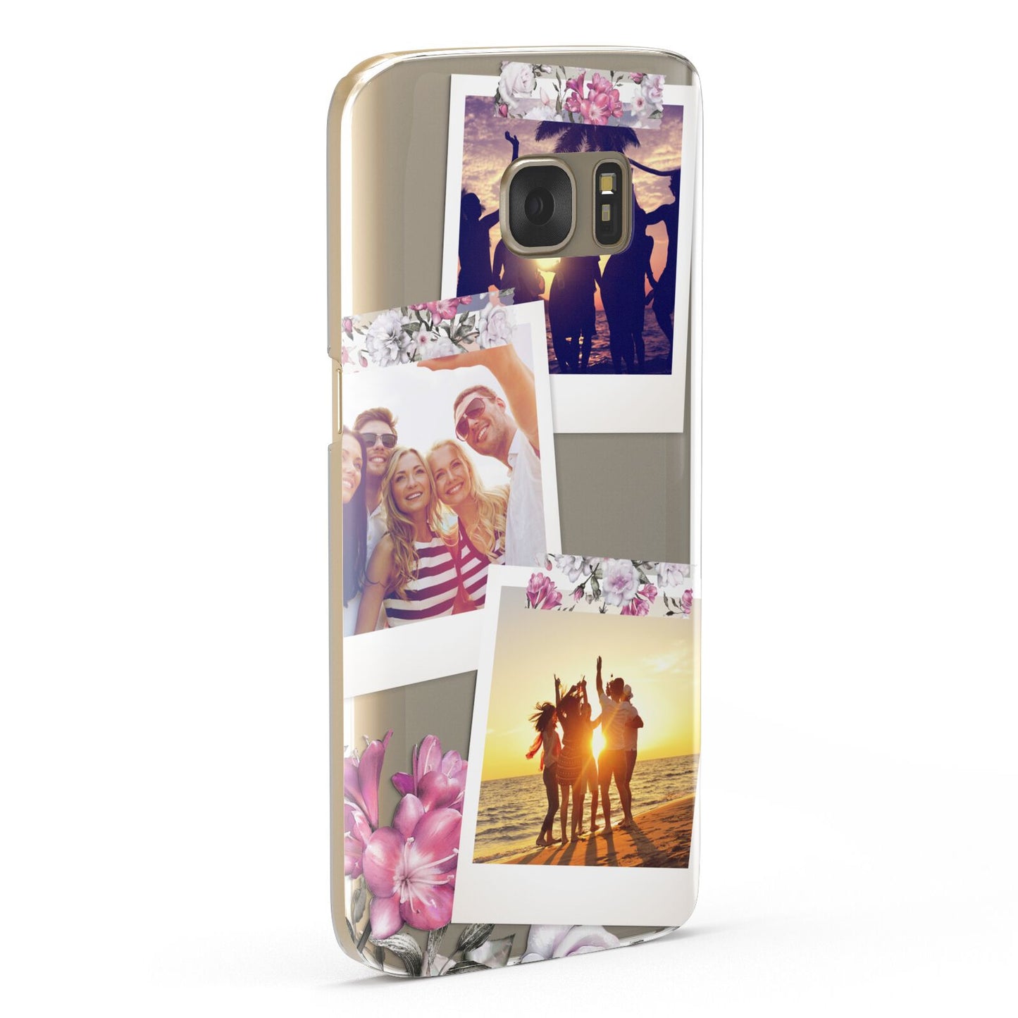 Floral Photo Montage Upload Samsung Galaxy Case Fourty Five Degrees