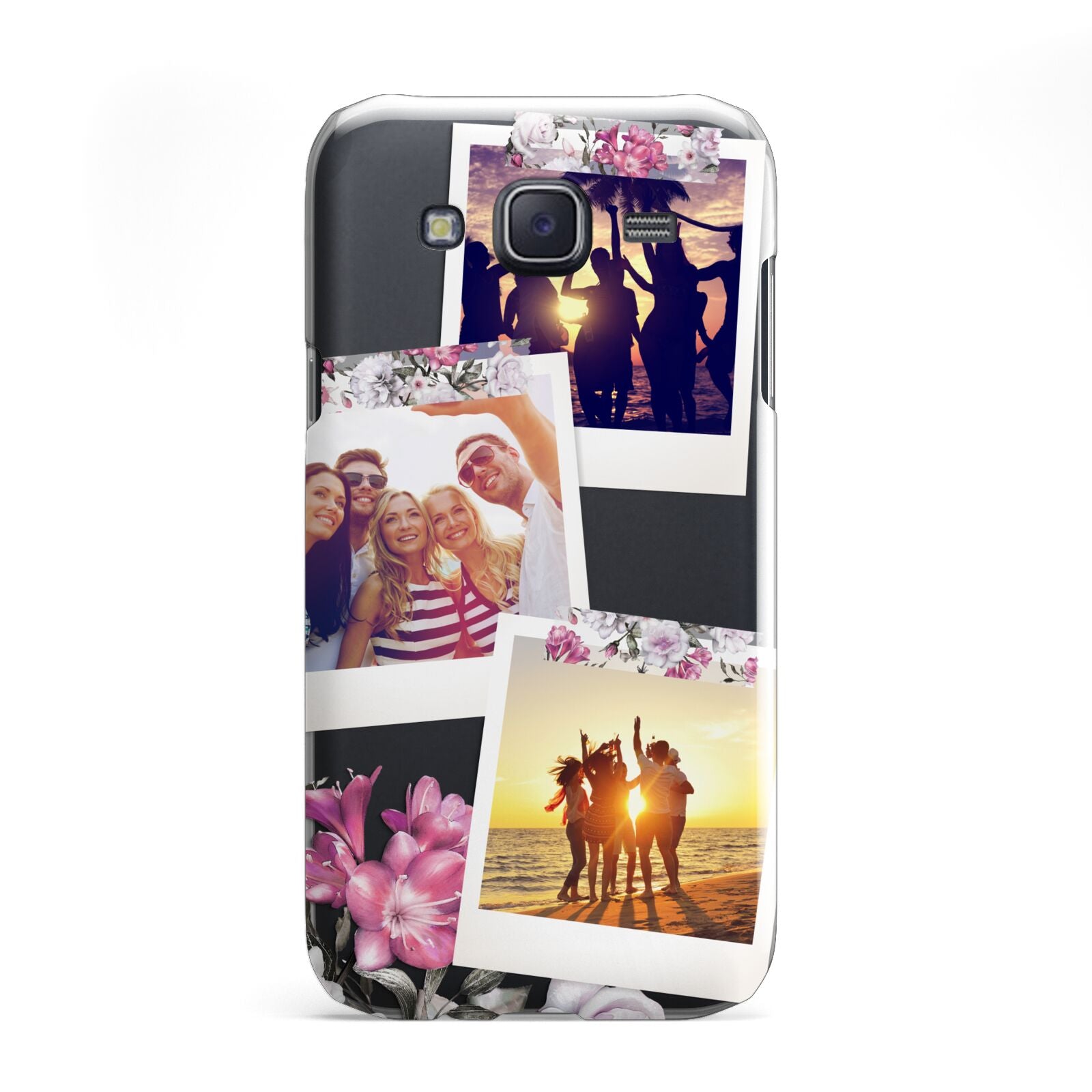 Floral Photo Montage Upload Samsung Galaxy J5 Case