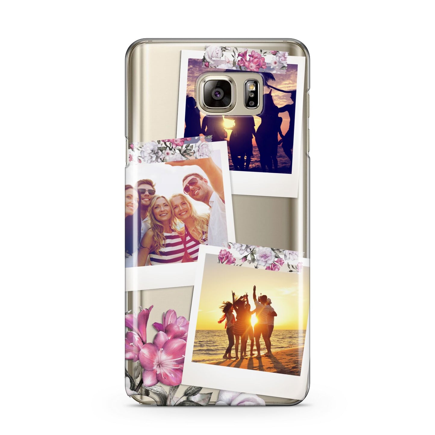 Floral Photo Montage Upload Samsung Galaxy Note 5 Case