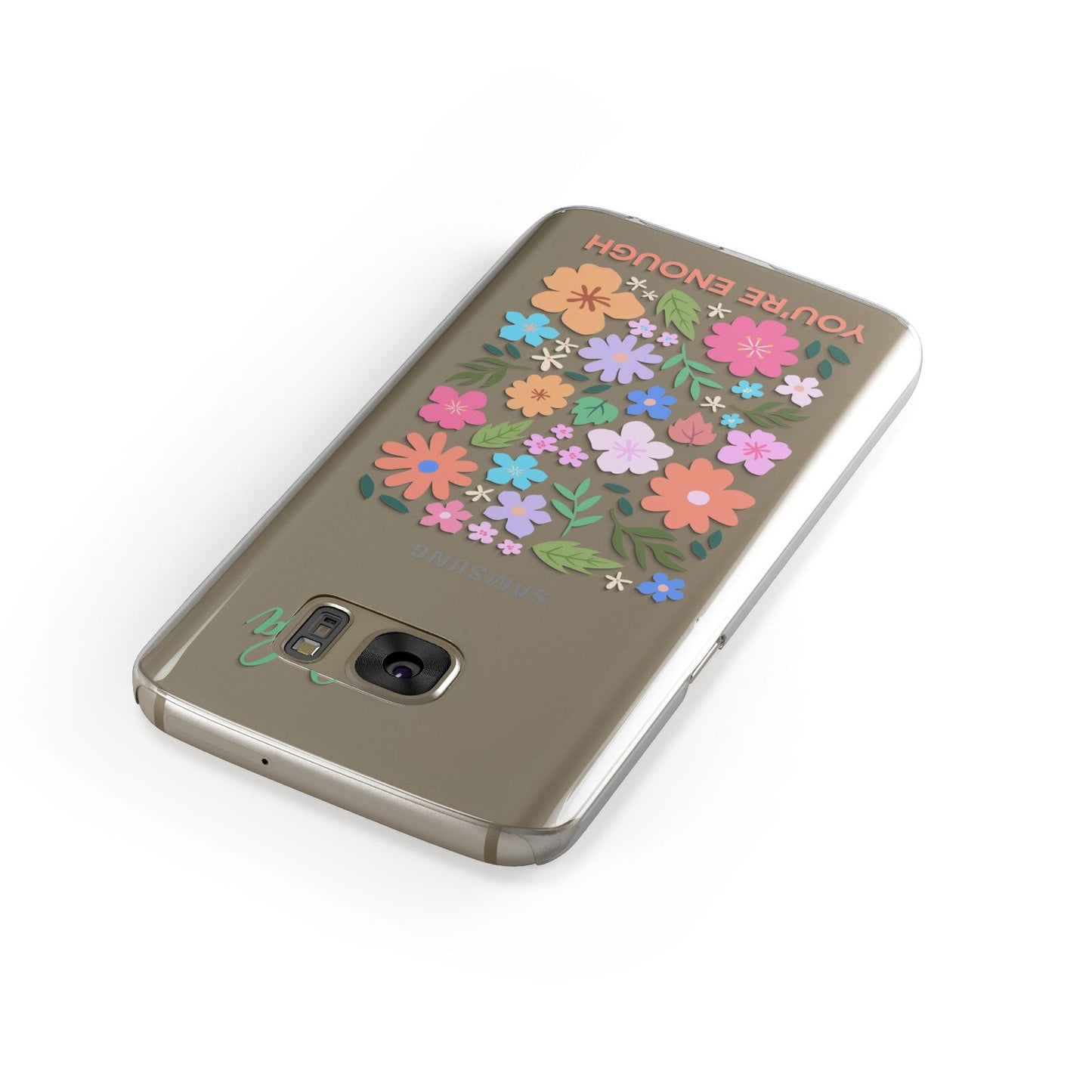 Floral Poster Samsung Galaxy Case Front Close Up