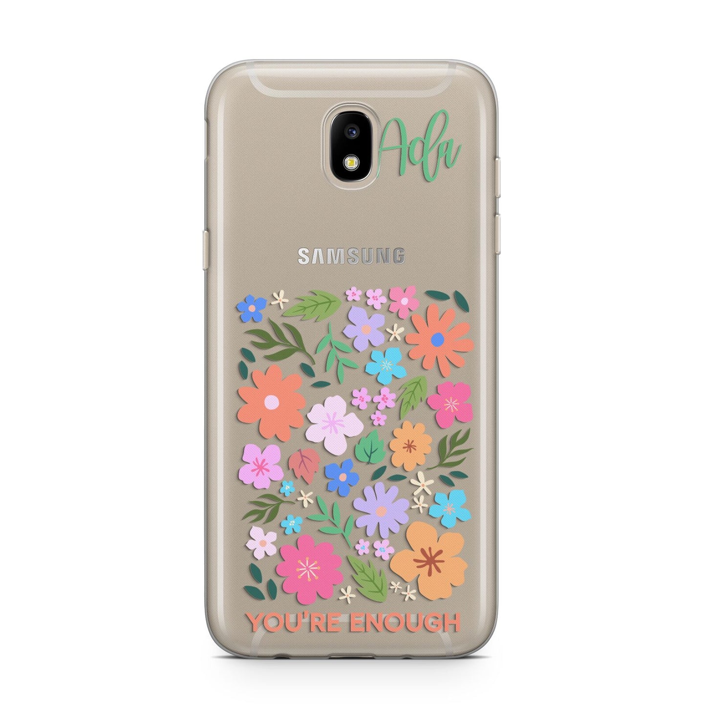Floral Poster Samsung J5 2017 Case