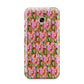 Floral Samsung Galaxy A3 2017 Case on gold phone