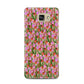 Floral Samsung Galaxy A5 2016 Case on gold phone