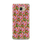 Floral Samsung Galaxy A7 2016 Case on gold phone
