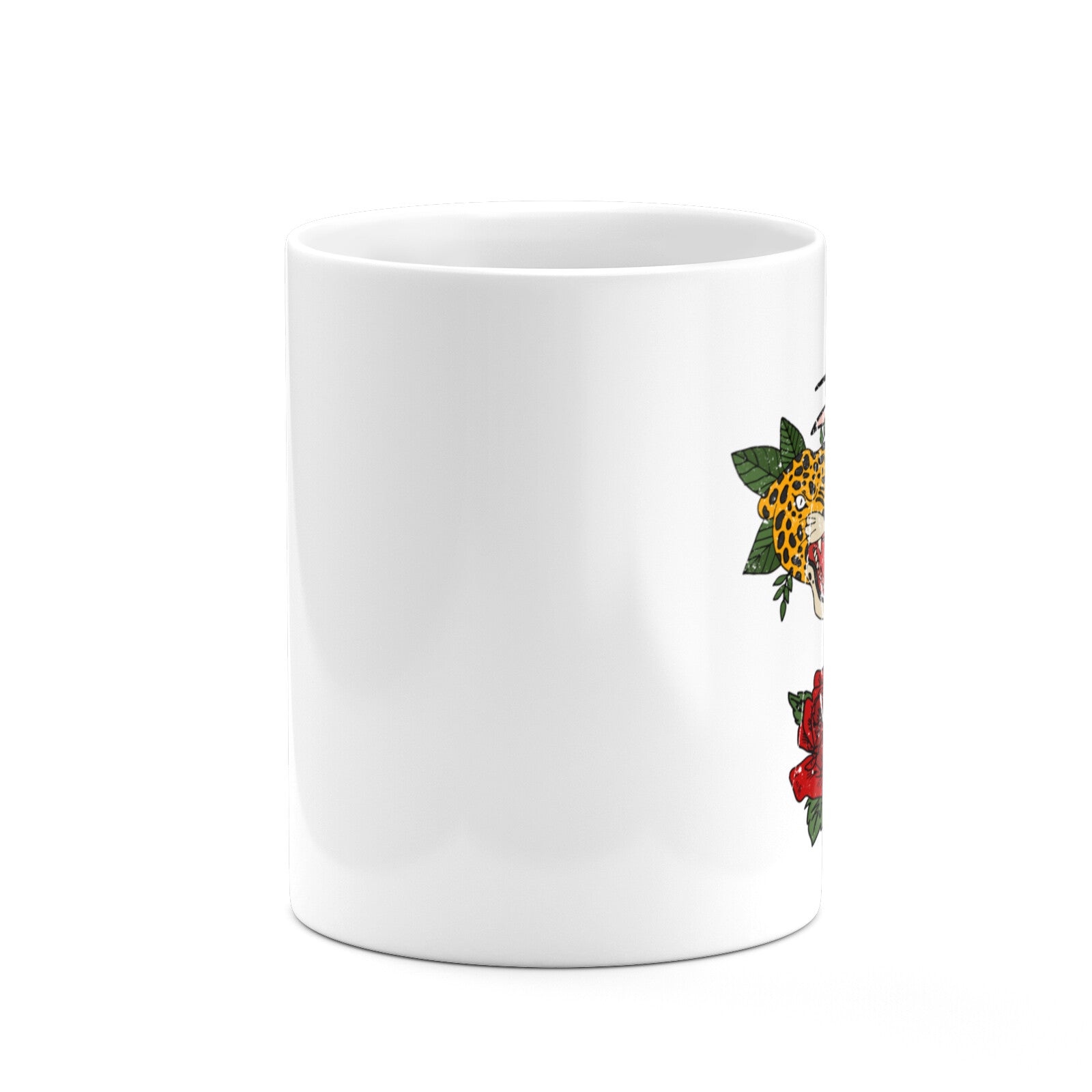 Floral Scroll Custom 10oz Mug Alternative Image 7