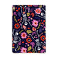 Floral Skeleton Apple iPad Gold Case