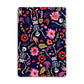 Floral Skeleton Apple iPad Rose Gold Case
