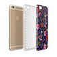 Floral Skeleton Apple iPhone 6 3D Tough Case Expanded view