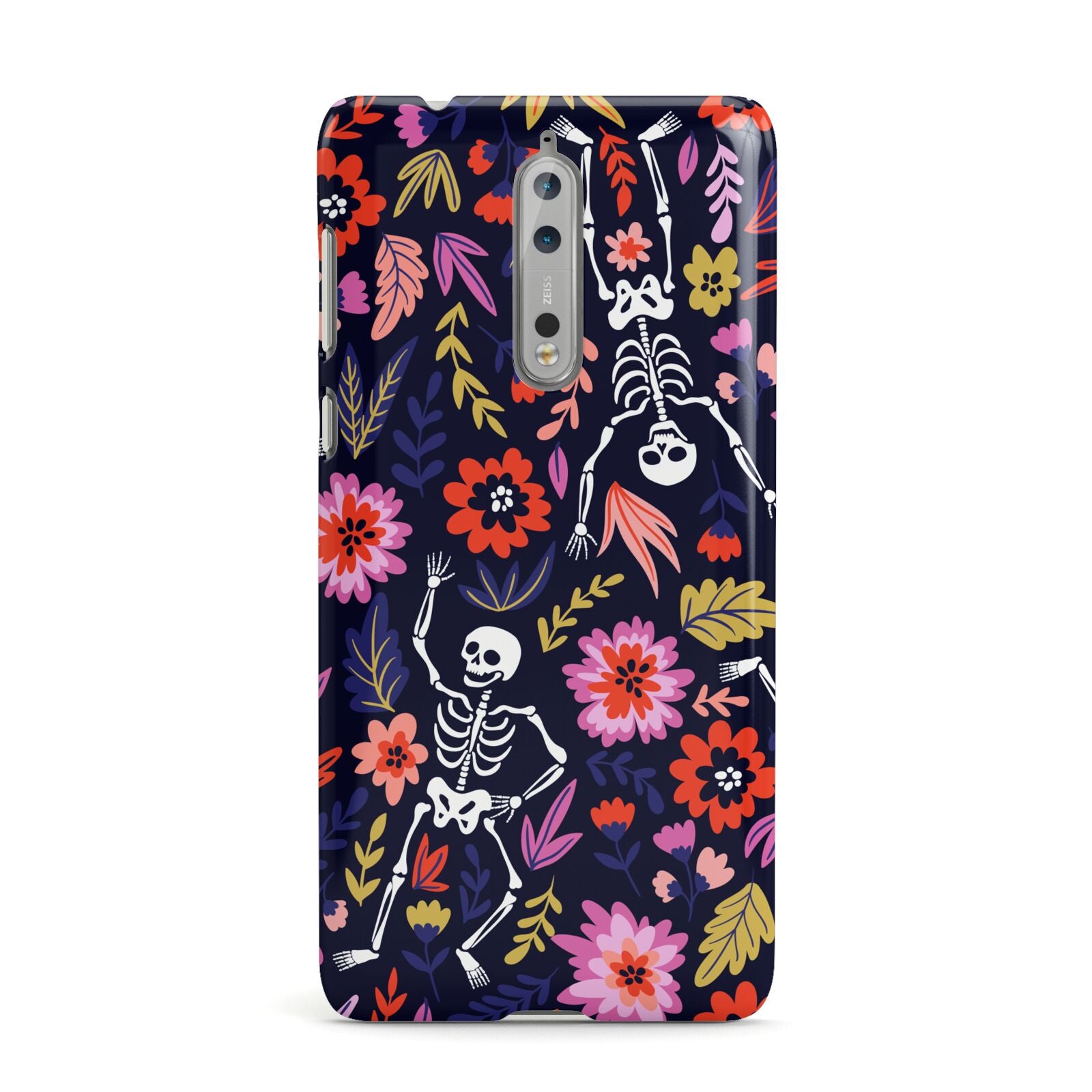 Floral Skeleton Nokia Case