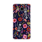 Floral Skeleton Samsung Galaxy A3 Case