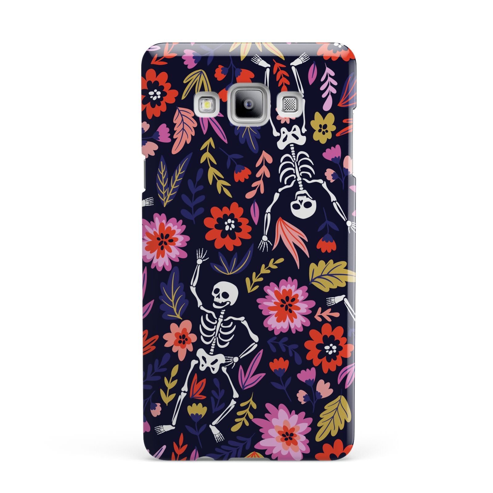Floral Skeleton Samsung Galaxy A7 2015 Case