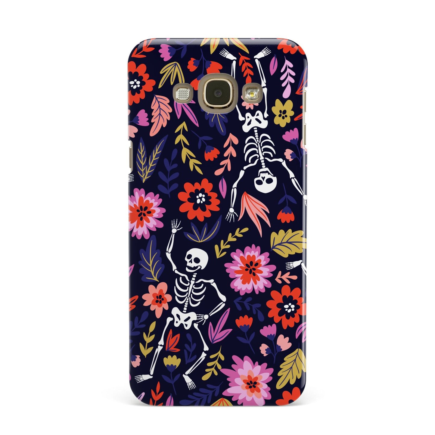 Floral Skeleton Samsung Galaxy A8 Case