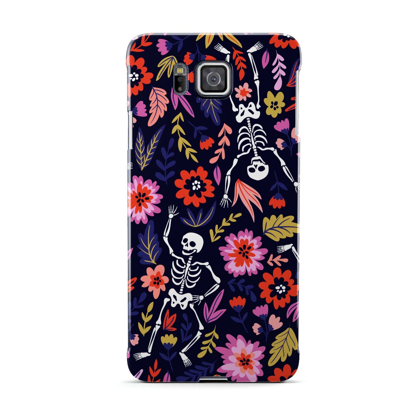 Floral Skeleton Samsung Galaxy Alpha Case