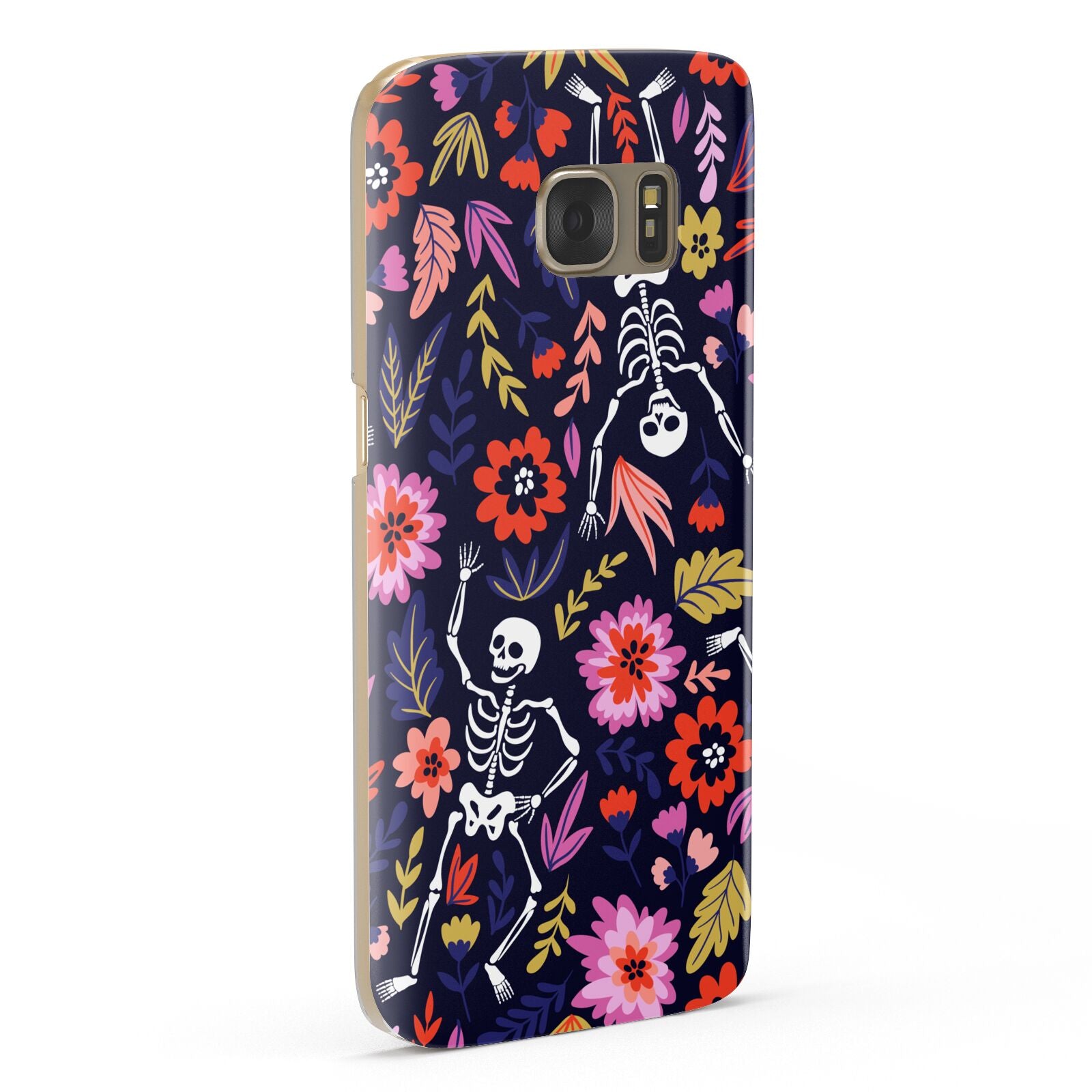 Floral Skeleton Samsung Galaxy Case Fourty Five Degrees