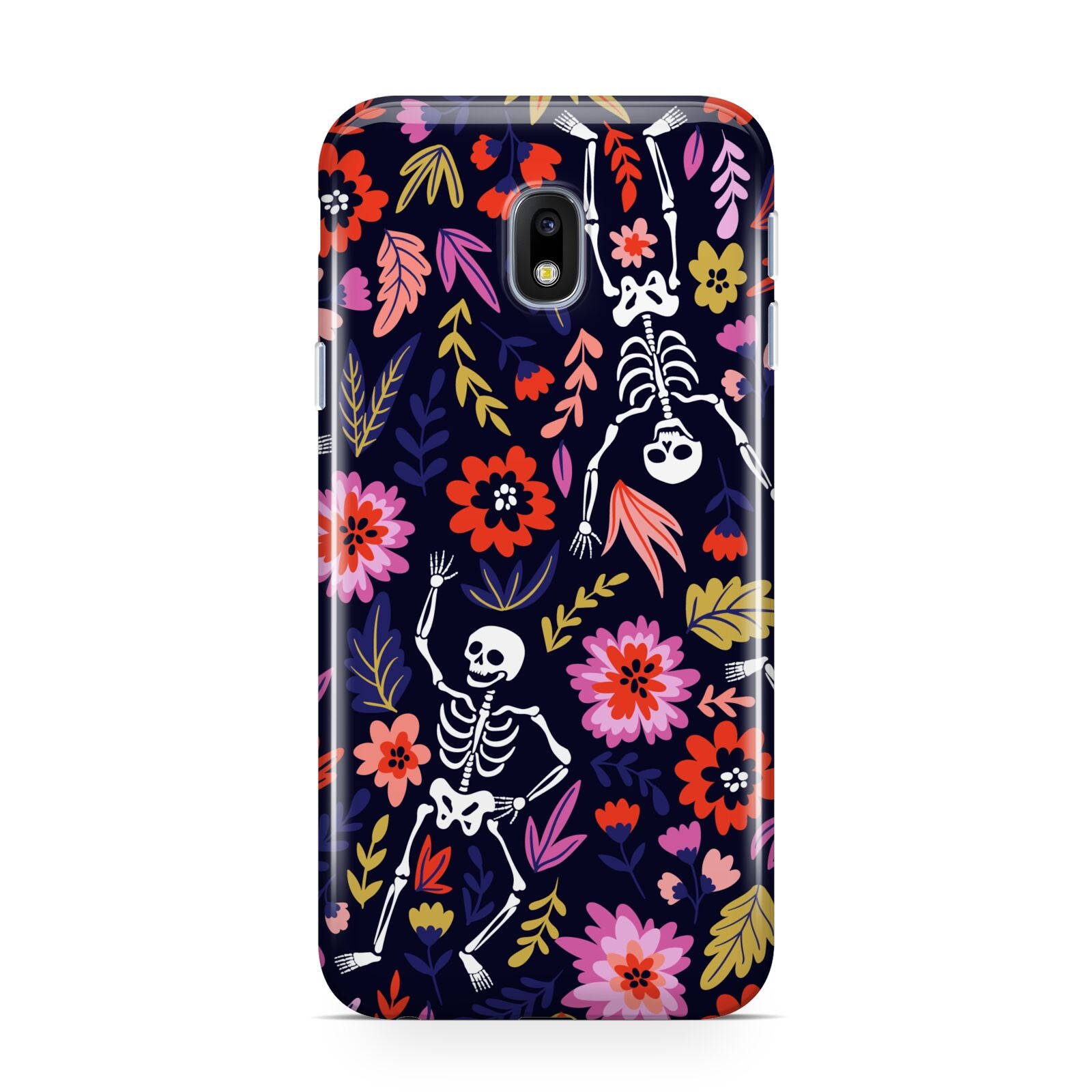 Floral Skeleton Samsung Galaxy J3 2017 Case