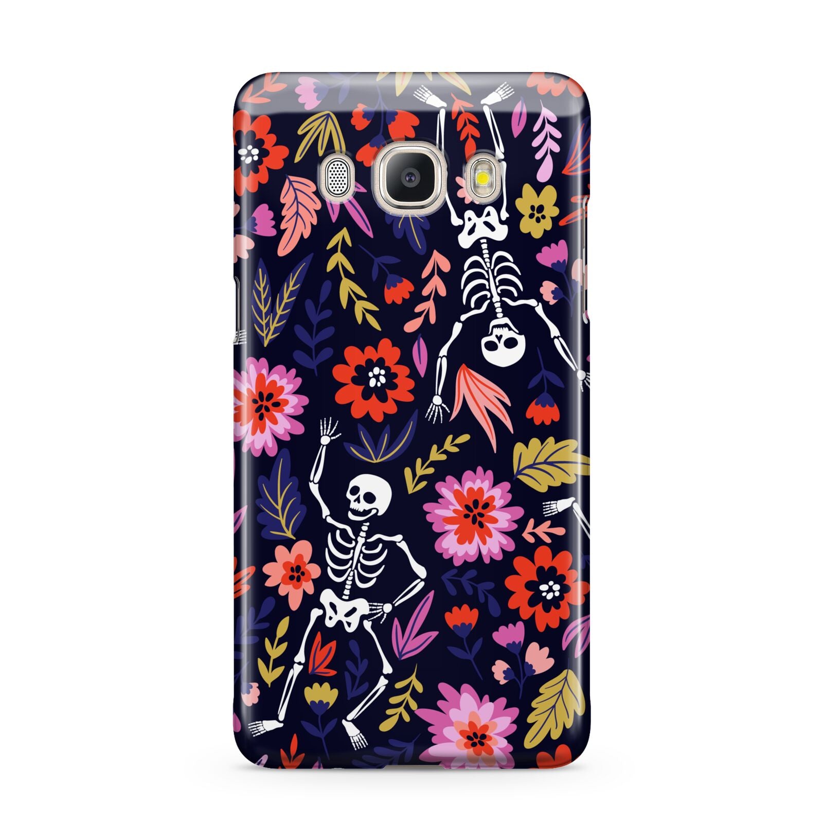 Floral Skeleton Samsung Galaxy J5 2016 Case