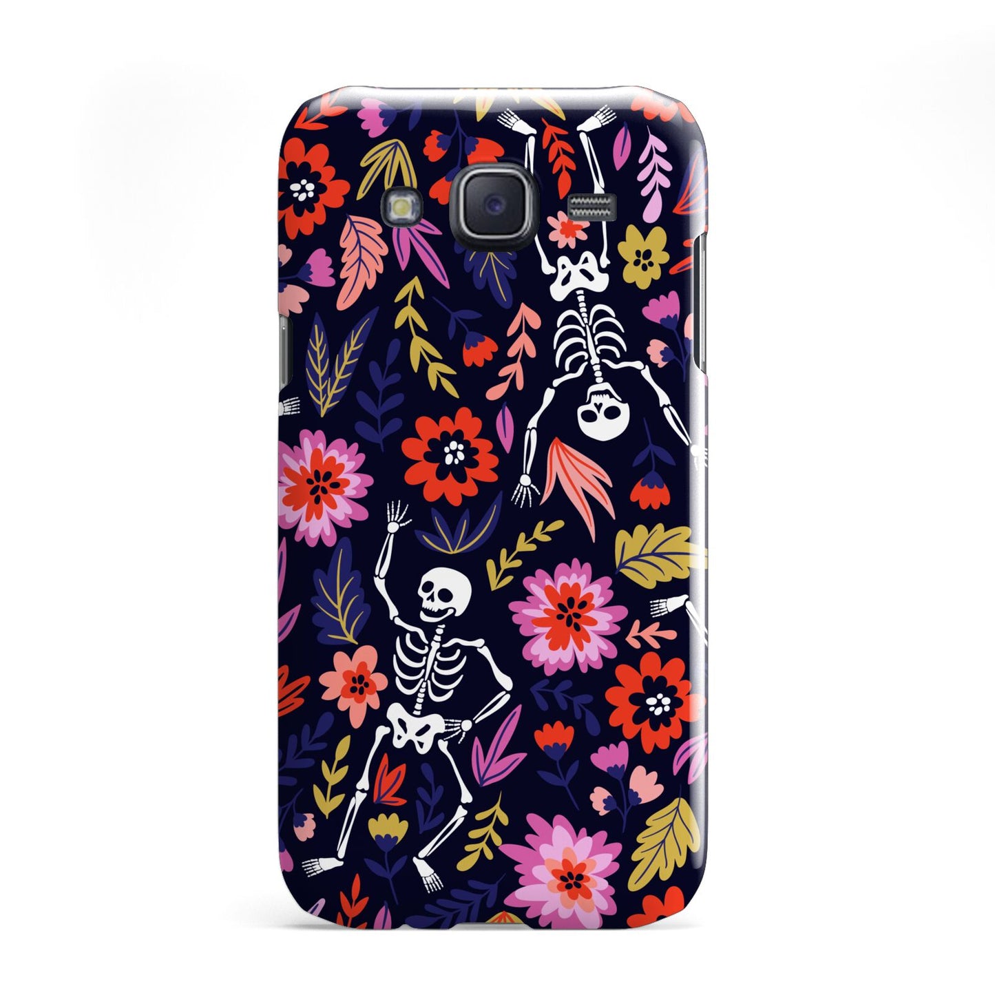Floral Skeleton Samsung Galaxy J5 Case