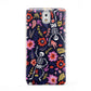 Floral Skeleton Samsung Galaxy Note 3 Case