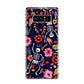 Floral Skeleton Samsung Galaxy Note 8 Case