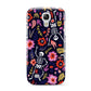 Floral Skeleton Samsung Galaxy S4 Mini Case