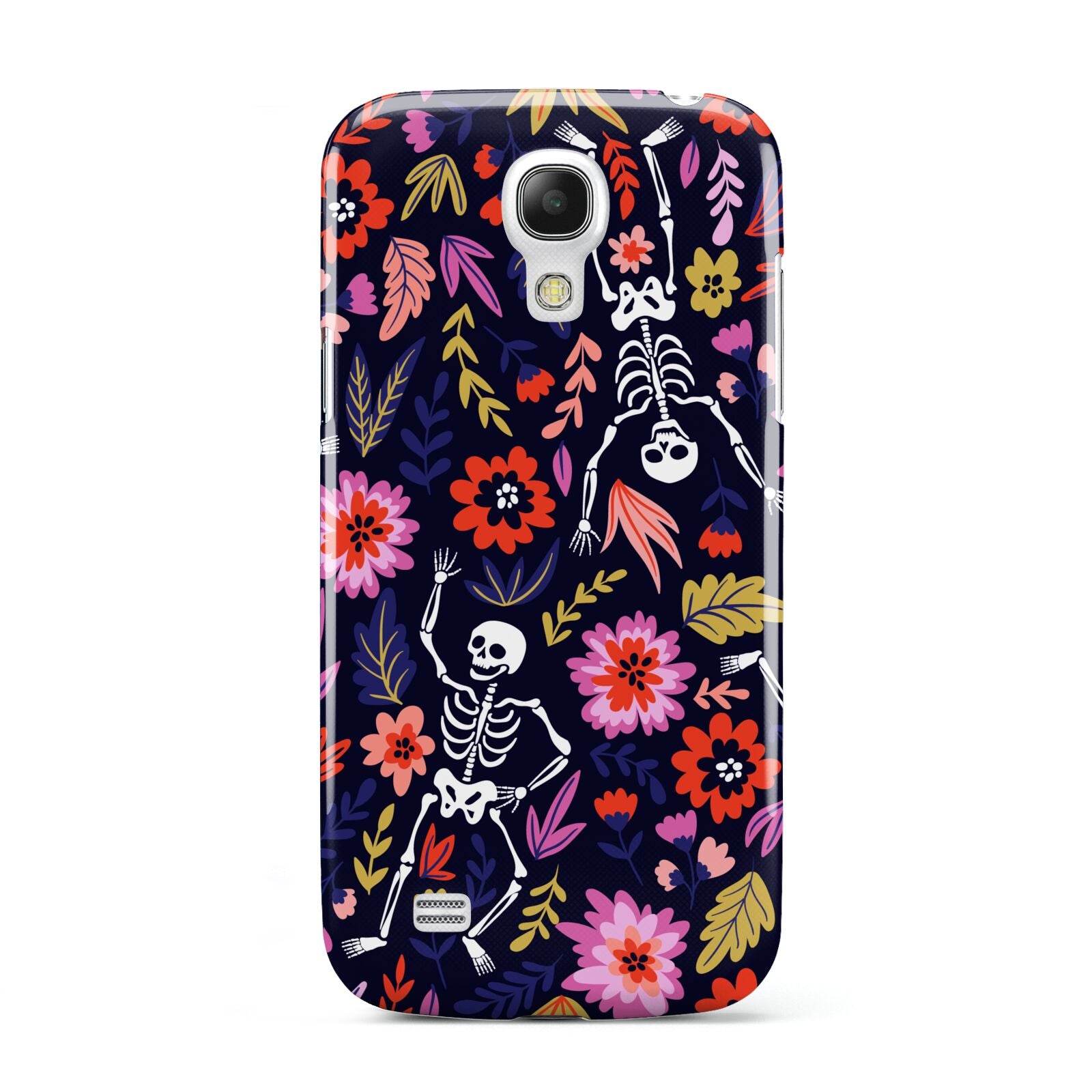 Floral Skeleton Samsung Galaxy S4 Mini Case