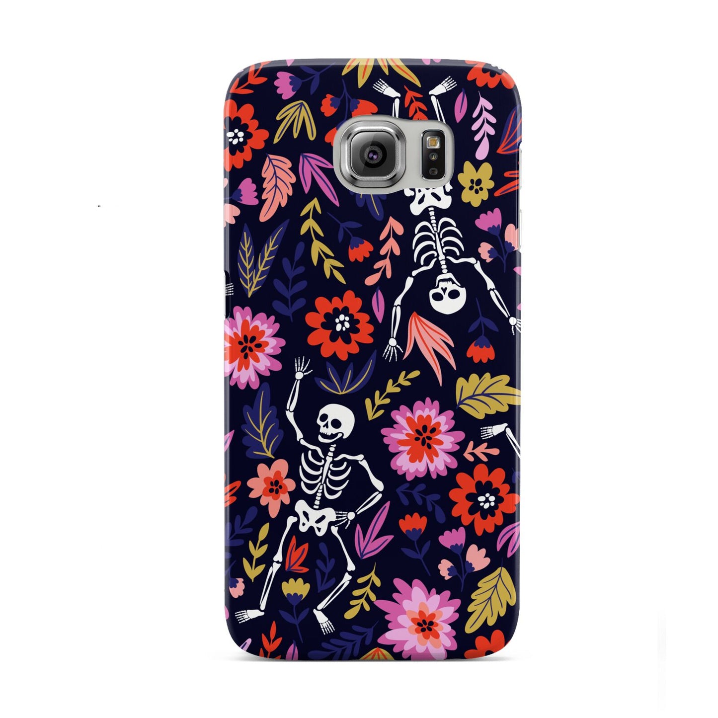 Floral Skeleton Samsung Galaxy S6 Case