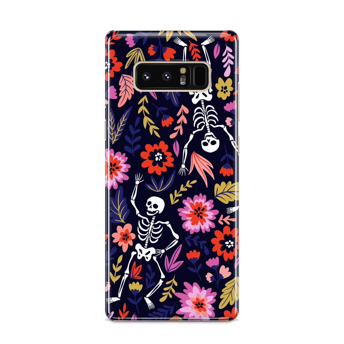 Floral Skeleton Samsung Galaxy S8 Case