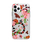 Floral Snake Apple iPhone 11 Pro Max in Silver with Bumper Case