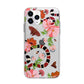 Floral Snake Apple iPhone 11 Pro in Silver with Bumper Case