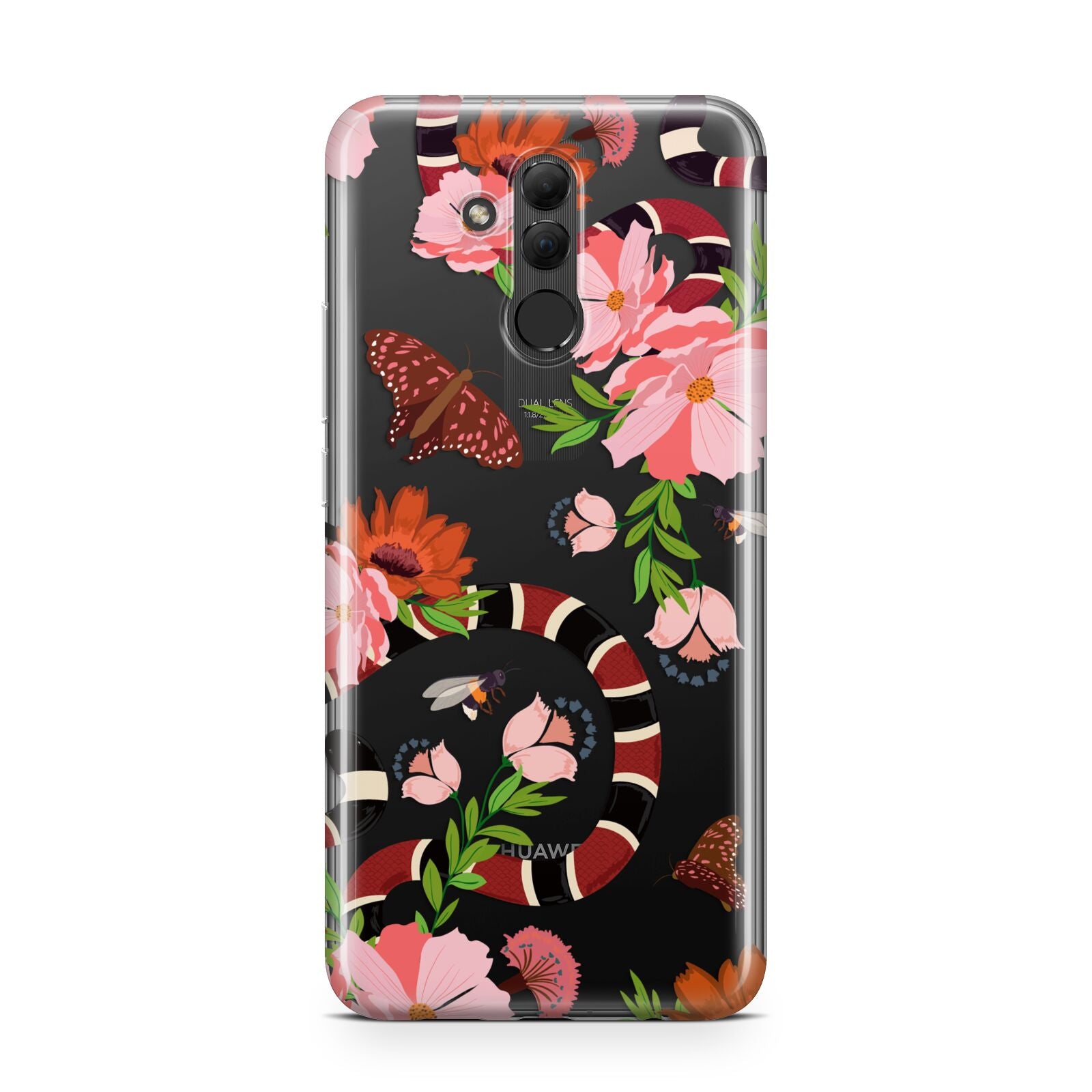 Floral Snake Huawei Mate 20 Lite
