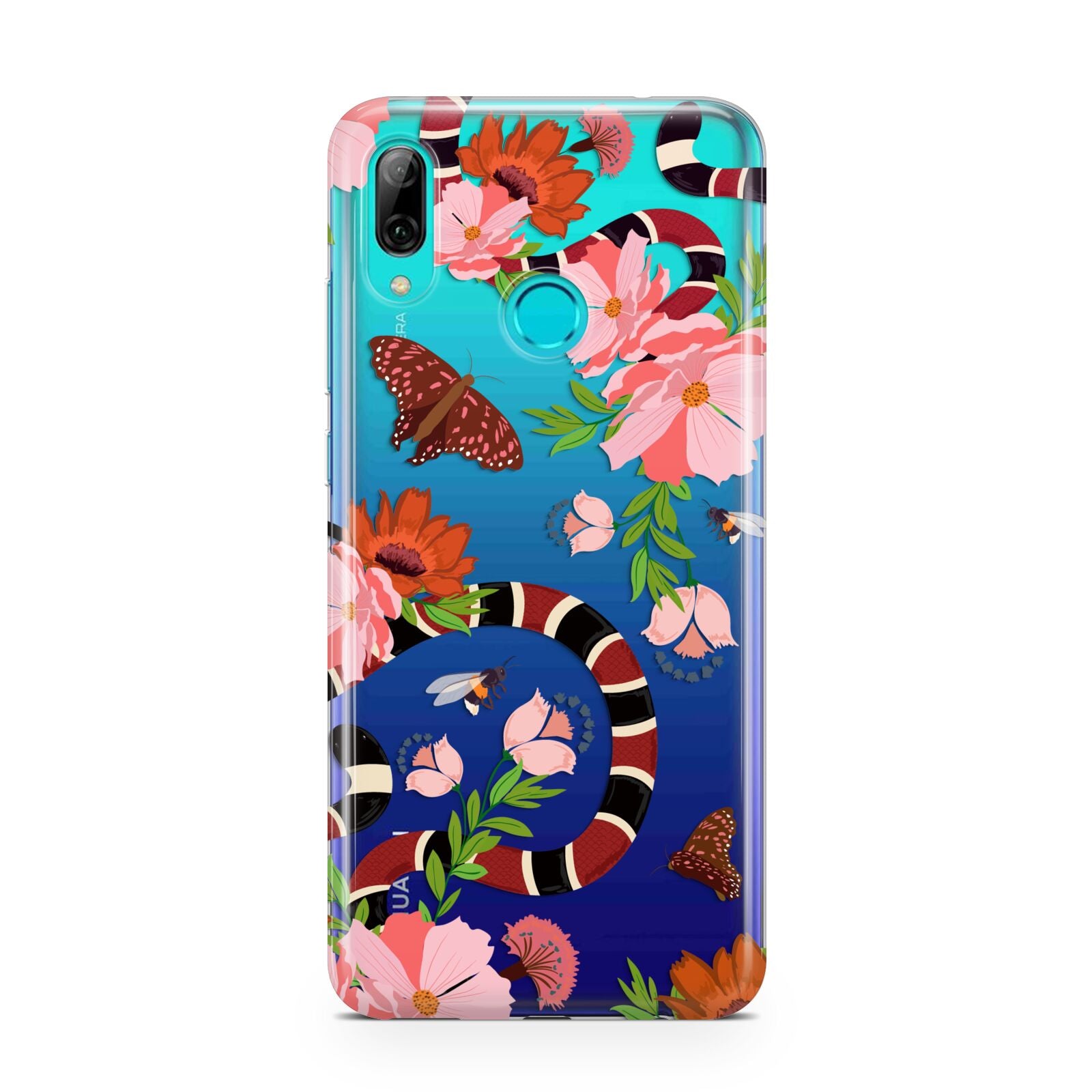 Floral Snake Huawei P Smart 2019 Case