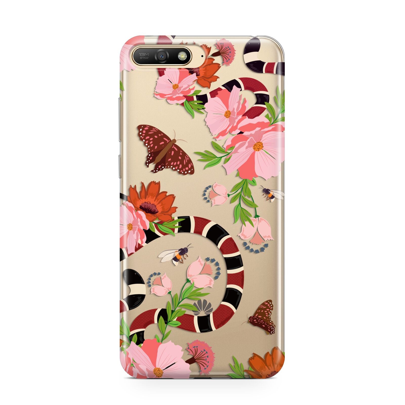 Floral Snake Huawei Y6 2018