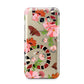 Floral Snake Samsung Galaxy A3 2017 Case on gold phone