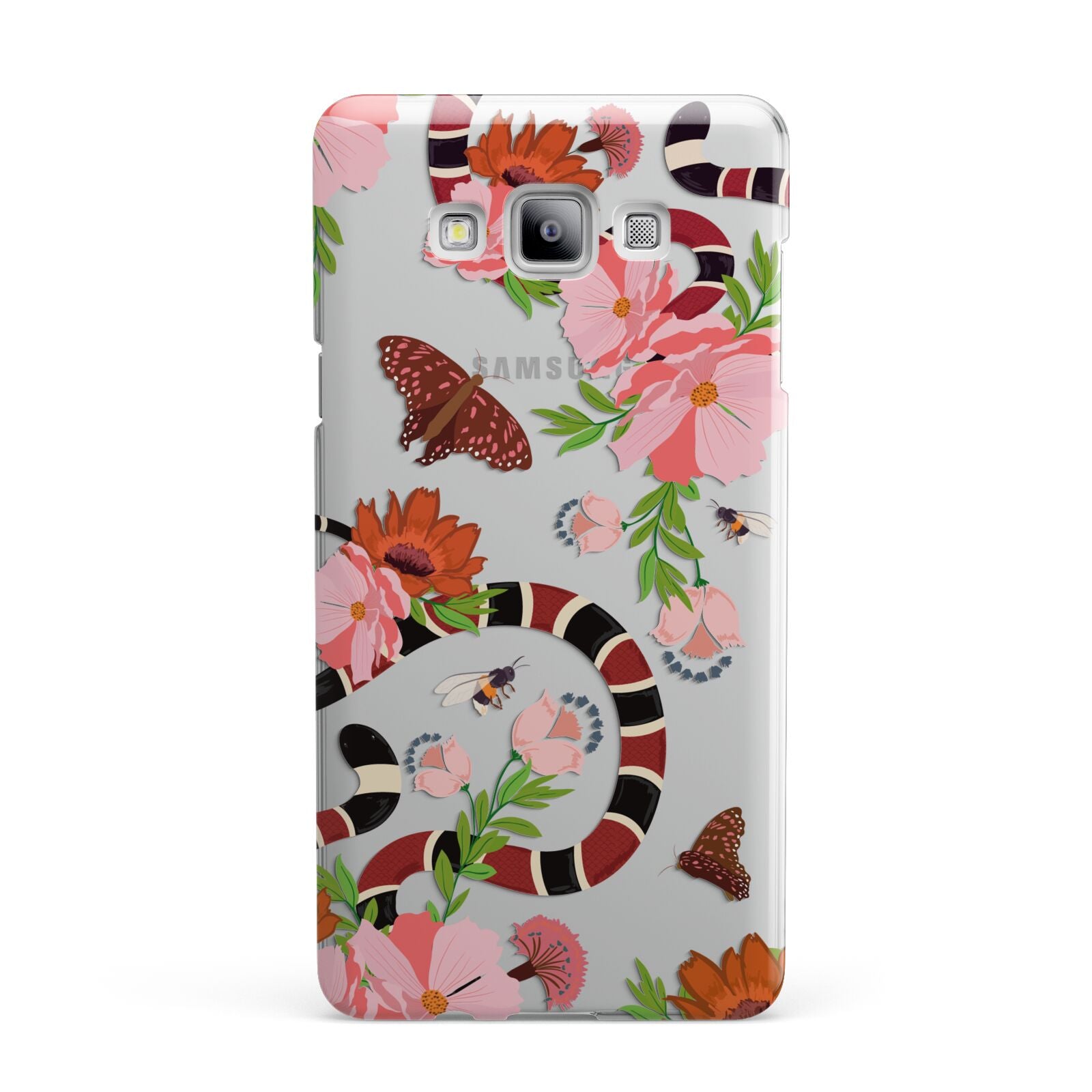 Floral Snake Samsung Galaxy A7 2015 Case