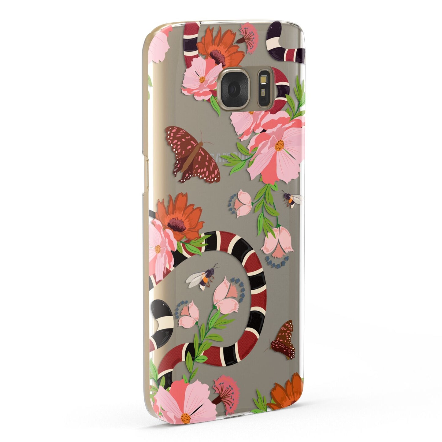 Floral Snake Samsung Galaxy Case Fourty Five Degrees