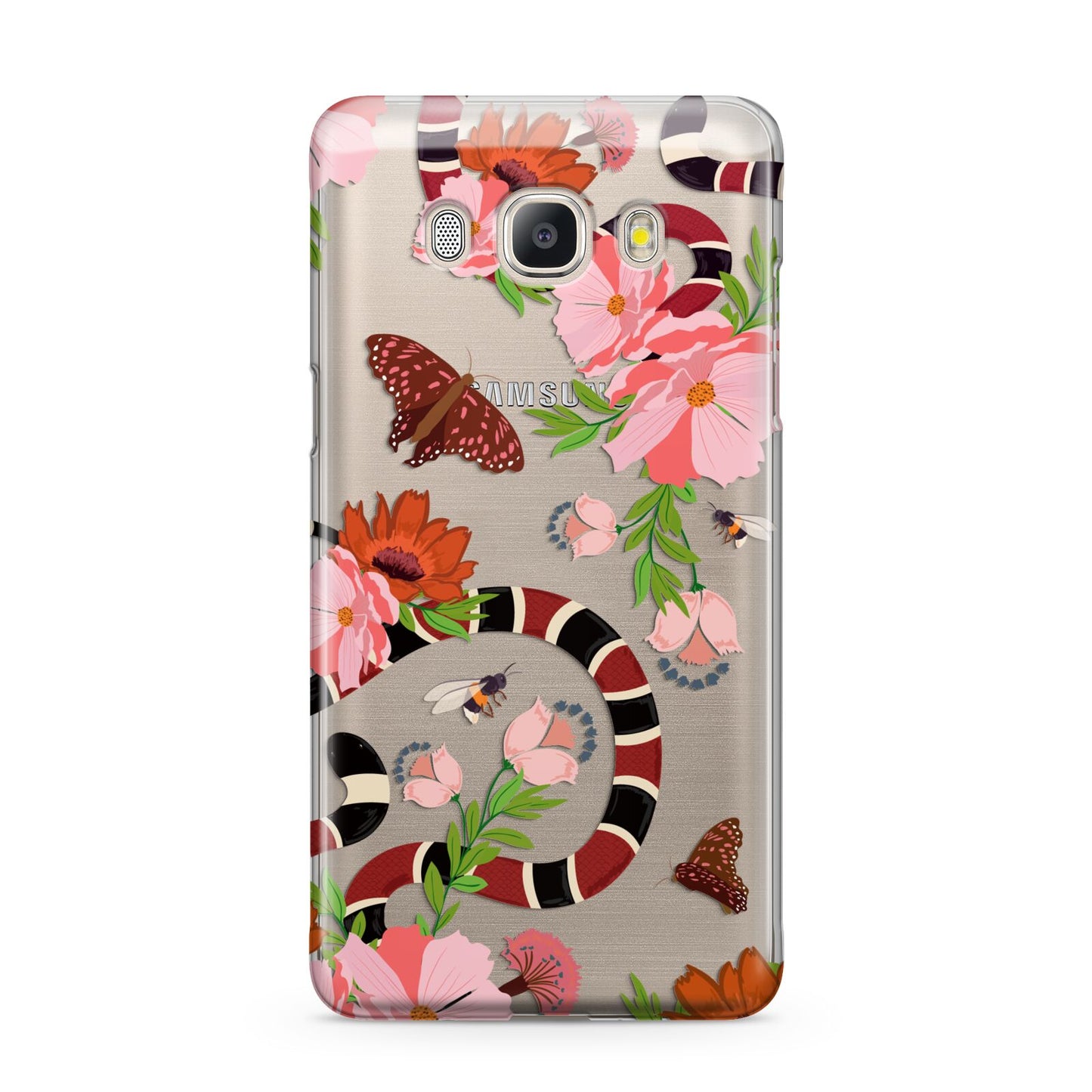 Floral Snake Samsung Galaxy J5 2016 Case