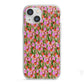 Floral iPhone 13 Mini TPU Impact Case with White Edges