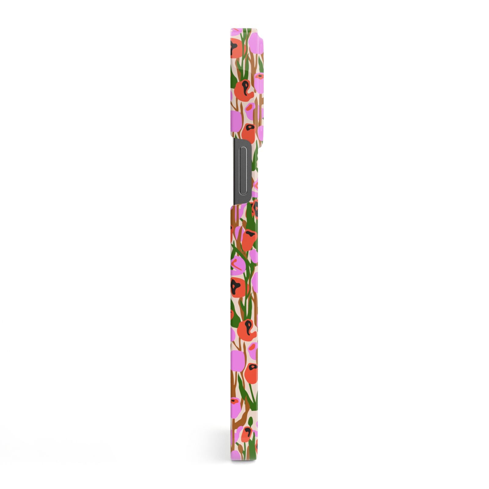 Floral iPhone 13 Pro Max Side Image 3D Snap Case