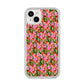 Floral iPhone 14 Plus Clear Tough Case Starlight