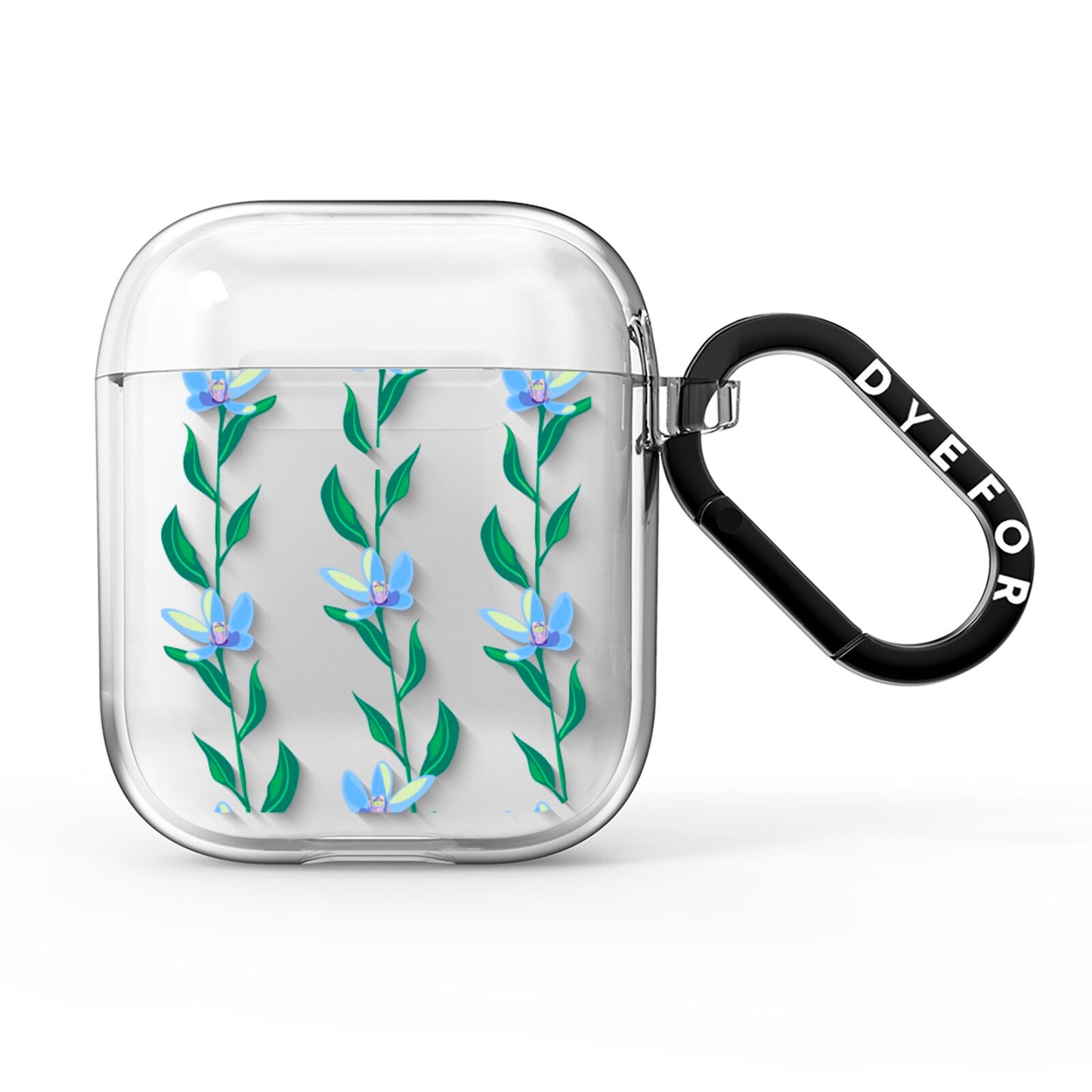 Flower Chain AirPods Clear Case