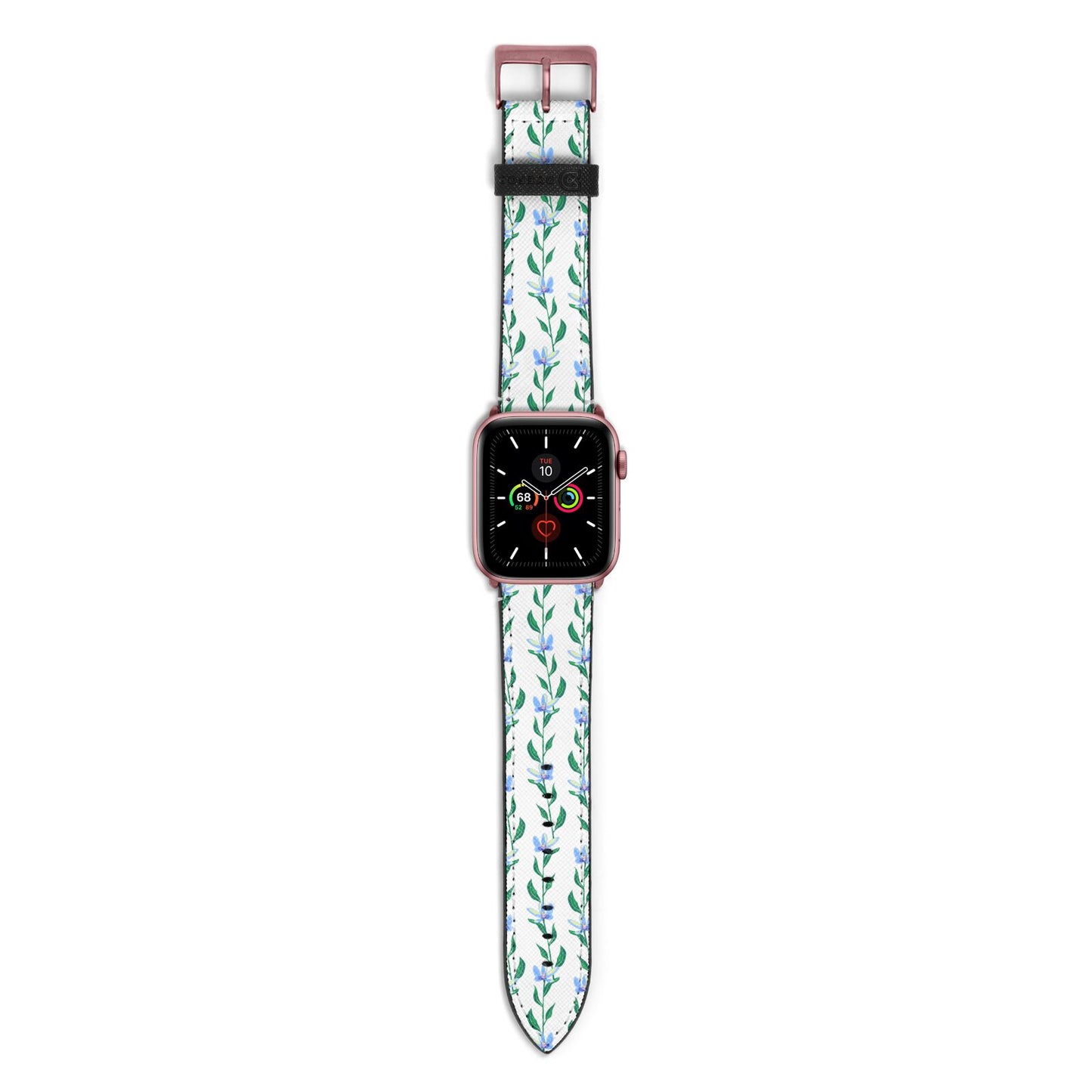 Flower Chain Apple Watch Strap with Rose Gold Hardware