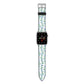 Flower Chain Apple Watch Strap with Silver Hardware