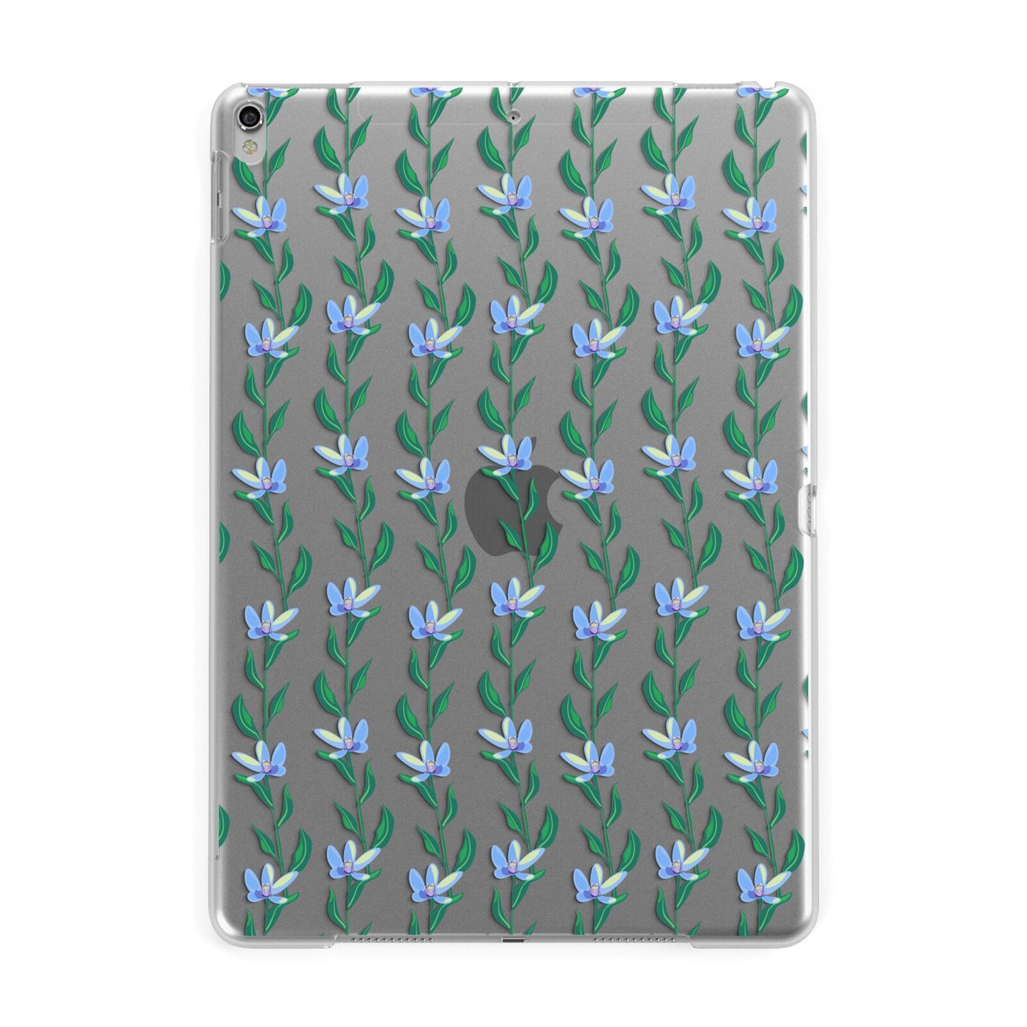 Flower Chain Apple iPad Silver Case