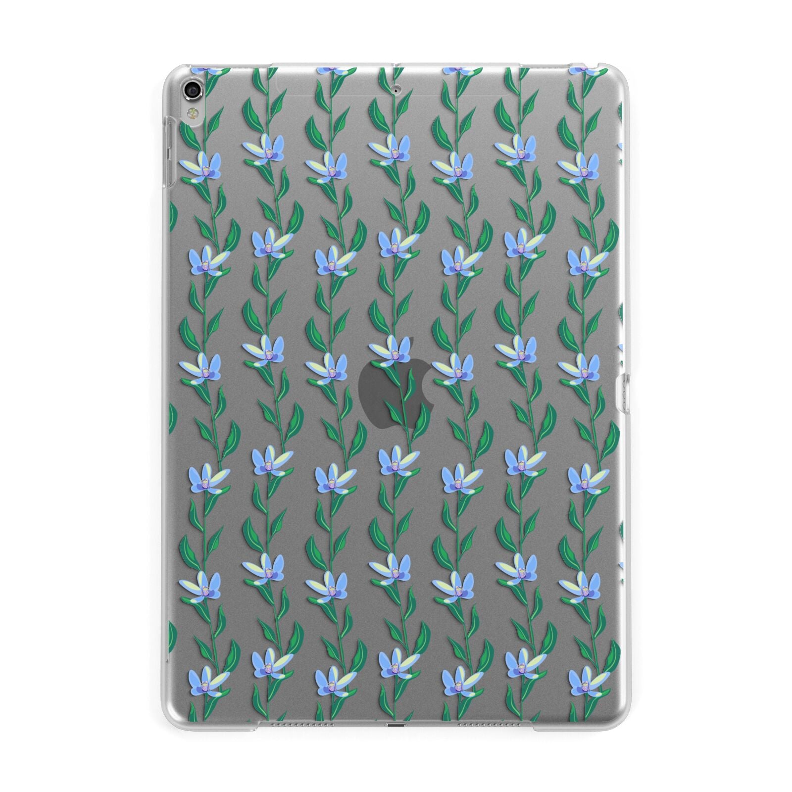 Flower Chain Apple iPad Silver Case