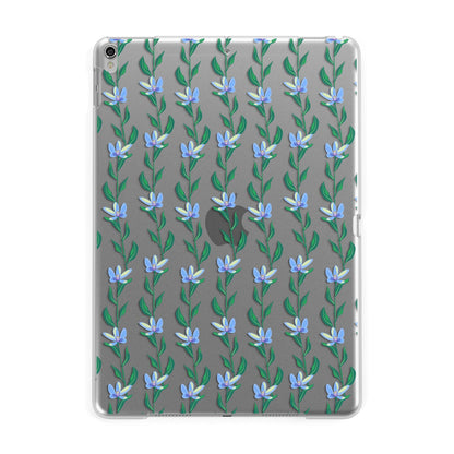 Flower Chain Apple iPad Silver Case