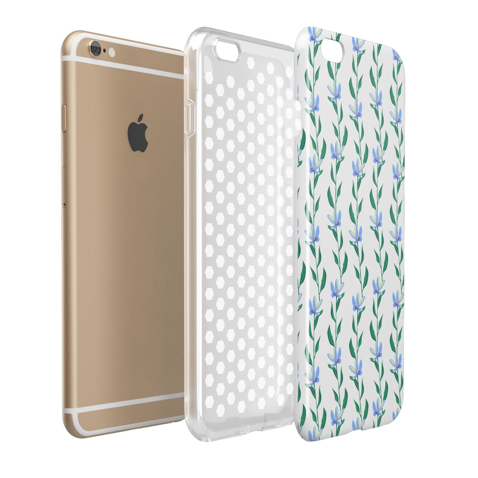 Flower Chain Apple iPhone 6 Plus 3D Tough Case Expand Detail Image
